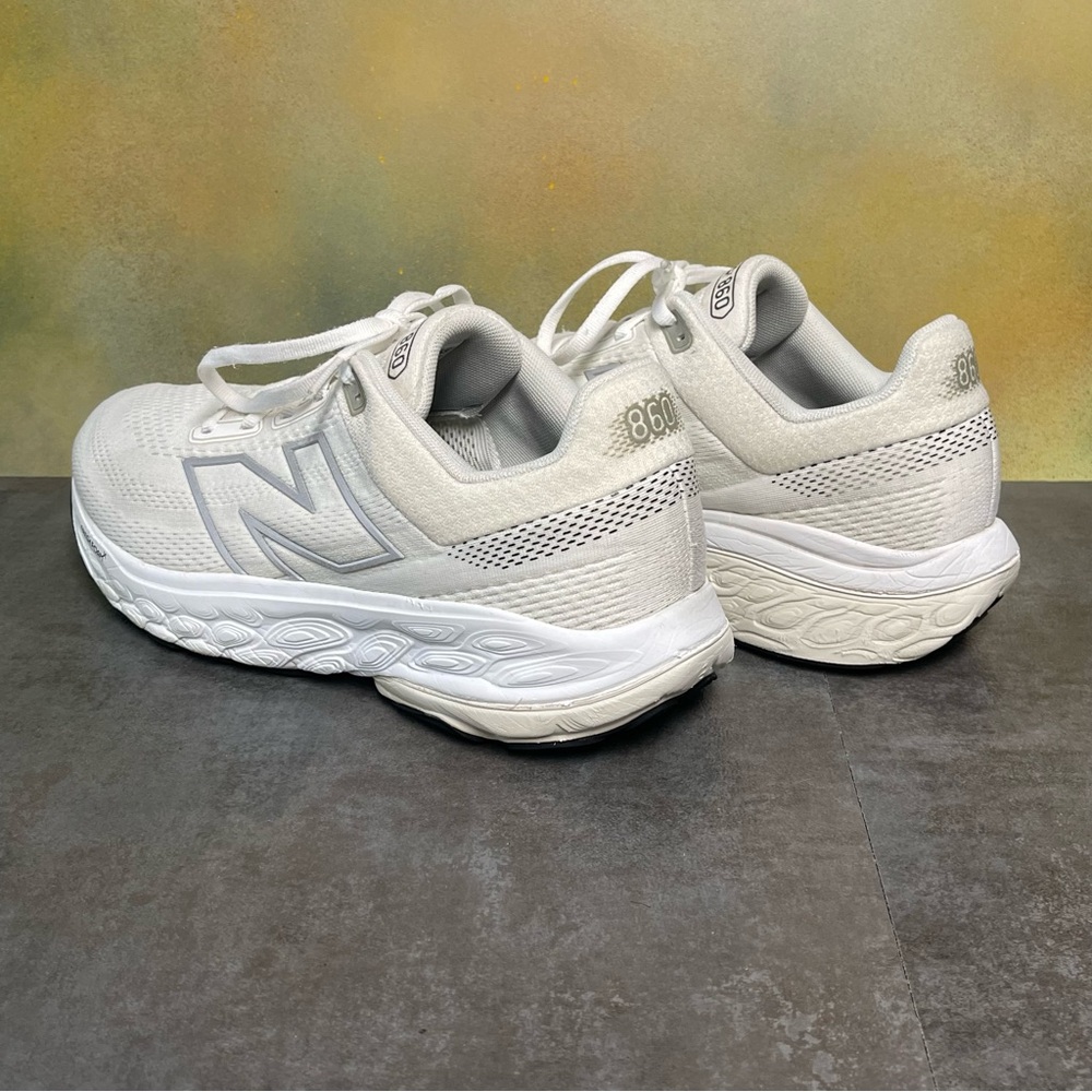 New Balance Fresh Foam X 860v14 Women's White Running Shoes Size 10.5B - Picture 9 of 16